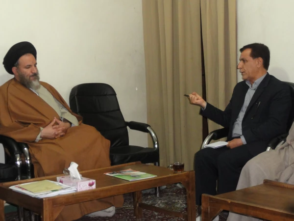 دیدار رئیس،معاون، سرپرستان و معاونان آموزشی دانشگاه فرهنگیان با ‏نماینده ولی فقیه در استان