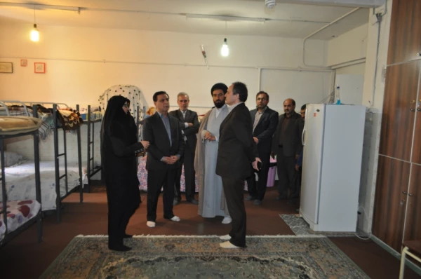 بازدید دکتر مهرمحمدی از پردیس دخترانه کوثر