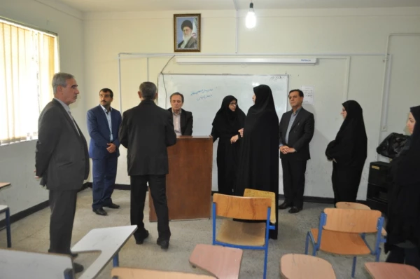 بازدید دکتر مهرمحمدی از پردیس دخترانه کوثر