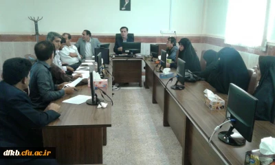 جلسه مدیریت استانی دانشگاه فرهنگیان استان با نمایندگان شورای صنفی در خصوص تغذیه در ماه مبارک رمضان