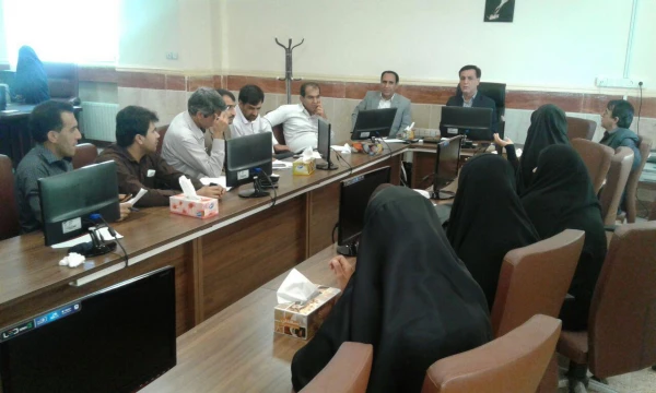 جلسه مدیریت استانی دانشگاه فرهنگیان استان با نمایندگان شورای صنفی در خصوص تغذیه در ماه مبارک رمضان