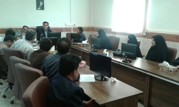 جلسه مدیریت استانی دانشگاه فرهنگیان استان با نمایندگان شورای صنفی در خصوص تغذیه در ماه مبارک رمضان