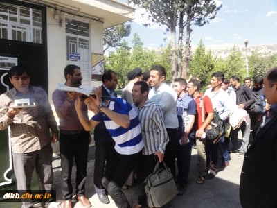 بدرقه کاروان زیارتی دانشجویان پردیس شهید ایزدپناه به مشهد مقدس