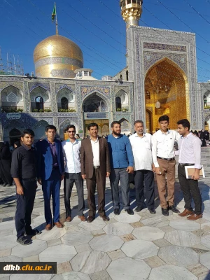 برگزاری اردوی زیارتی دانشجویان پردیس شهید ایزدپناه یاسوج تحت عنوان 