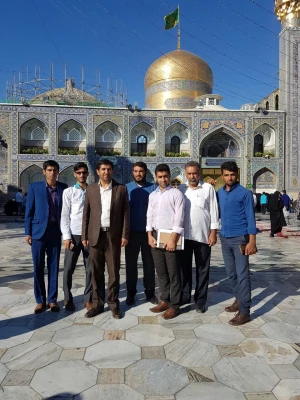 برگزاری اردوی زیارتی دانشجویان پردیس شهید ایزدپناه یاسوج تحت عنوان "پیمان با امام رئوف (ع)"