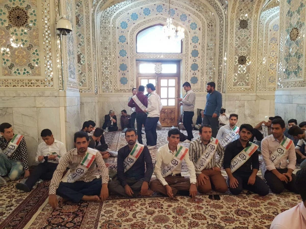 برگزاری اردوی زیارتی دانشجویان پردیس شهید ایزدپناه یاسوج تحت عنوان "پیمان با امام رئوف (ع)"