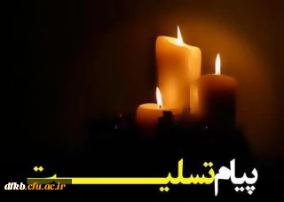 پیام تسلیت دکتر نظری به آقای دستیاران