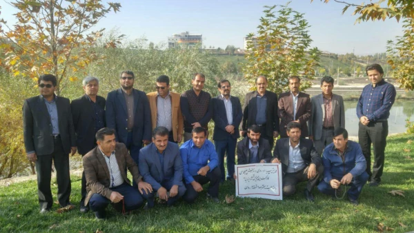 برگزاری همایش پیاده روی کارکنان به مناسبت هفته بهداشت روان و تربیت بدنی