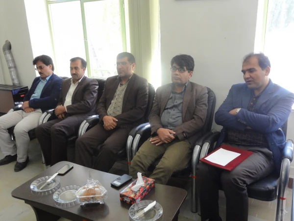 جلسه معارفه معاونت معاونت توسعه منابع انسانی و دانشجویی پردیس شهید ایزدپناه برگزار شد.