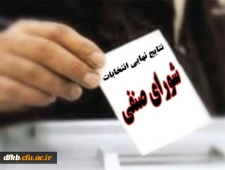 نتایج دور دوم انتخابات شورای صنفی رفاهی