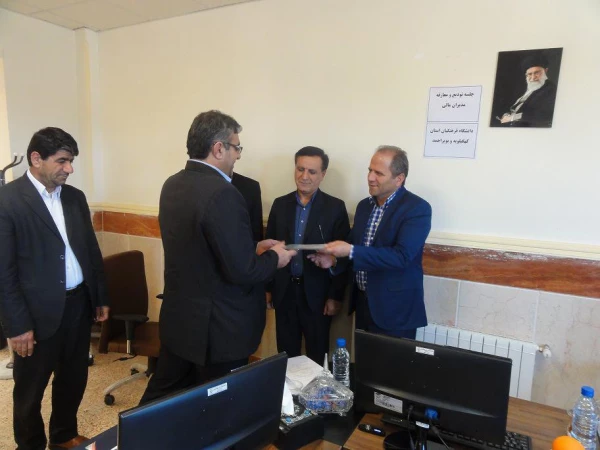 جلسه تکریم و معارفه مدیر مالی دانشگاه فرهنگیان استان برگزار شد