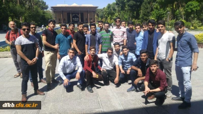 اردوی تفریحی دانشجویان پردیس شهید ایزدپناه به اصفهان