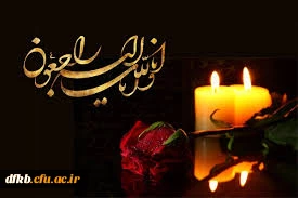 پیام تسلیت حوزه معاونت توسعه منابع و امور دانشجویی به مناسبت درگذشت دانشجومعلم  ابوالفضل نوبهار