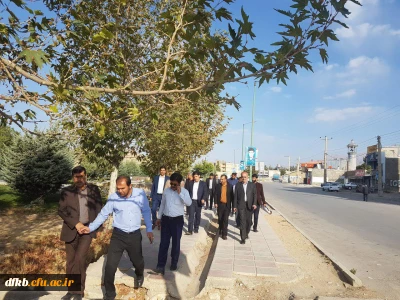 به مناسبت بزرگ  داشت هفته بهداشت روانی ، همایش پیاده روی کارکنان واساتید دانشگاه فرهنگیان برگزار گردید