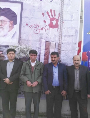 حضور مسئولین دانشگاه فرهنگیان در راهپیمایی 22 بهمن