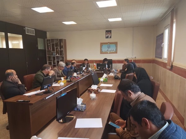 جلسه توجیهی نحوه انتقال نیروهای مامور اداری به دانشگاه فرهنگیان