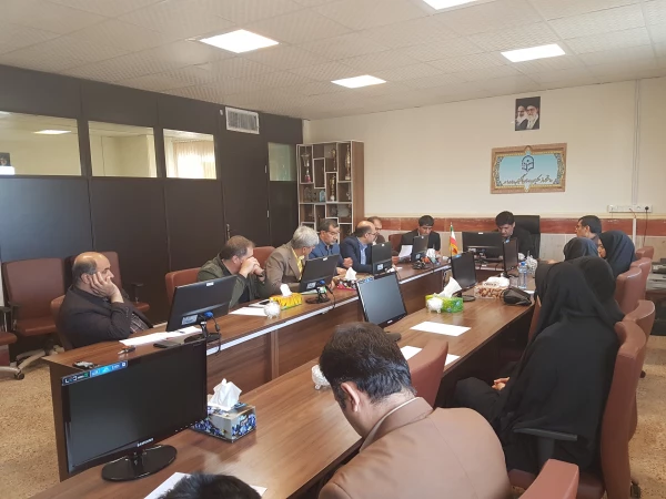 جلسه توجیهی نحوه انتقال نیروهای مامور اداری به دانشگاه فرهنگیان