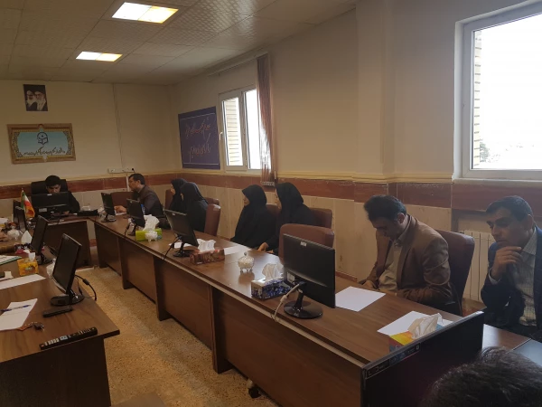 جلسه توجیهی نحوه انتقال نیروهای مامور اداری به دانشگاه فرهنگیان