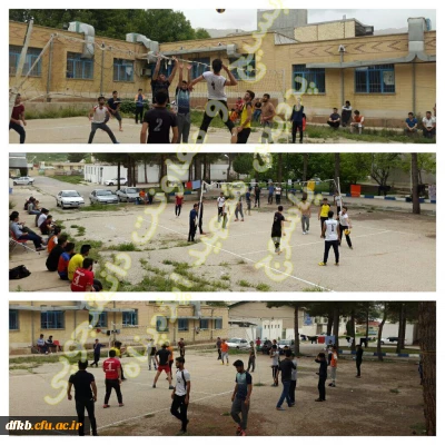 برگزاری مسابقات والیبال به مناسبت اعیاد شعبانیه
کاری از بسیج دانشجویی  پردیس شهید ایزدپناه یاسوج