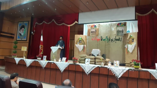 افتتاحیه راهیان نور با حضور پرشور دانشجویان در سالن اجتماعات پردیس شهید ایزد پناه یاسوج