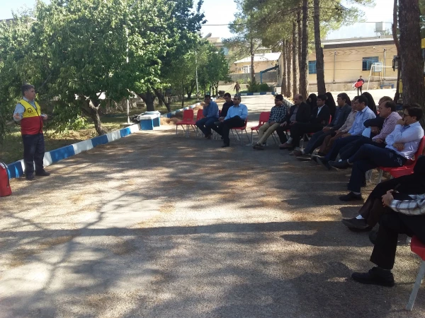 برگزاری دوره آتش نشانی در دانشگاه فرهنگیان 4