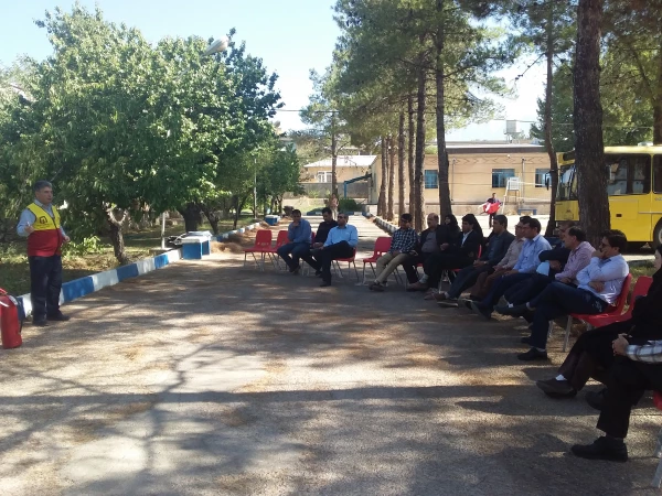 برگزاری دوره آتش نشانی در دانشگاه فرهنگیان 5