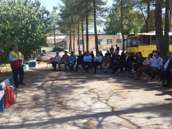 برگزاری دوره آتش نشانی در دانشگاه فرهنگیان 6