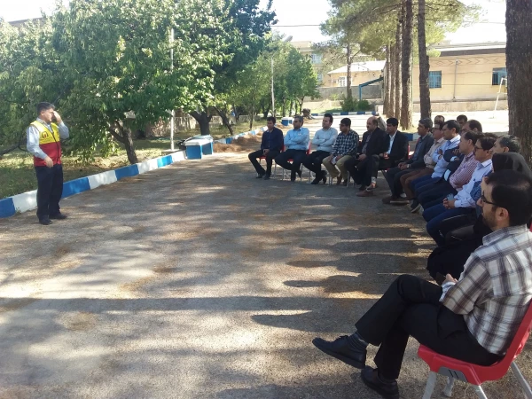 برگزاری دوره آتش نشانی در دانشگاه فرهنگیان 19