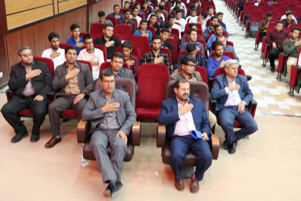 آیین استقبال و جلسه توجیهی دانشجویان جدید الورود دانشگاه فرهنگیان استان برگزار گردید 10