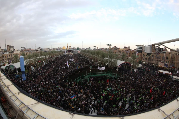 اربعین- بین الحرمین عجب صفایی دارد 7