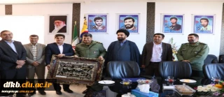 دیدارمسئولان دانشگاه فرهنگیان استان با فرمانده سپاه فتح استان به مناسبت هفته بسیج
