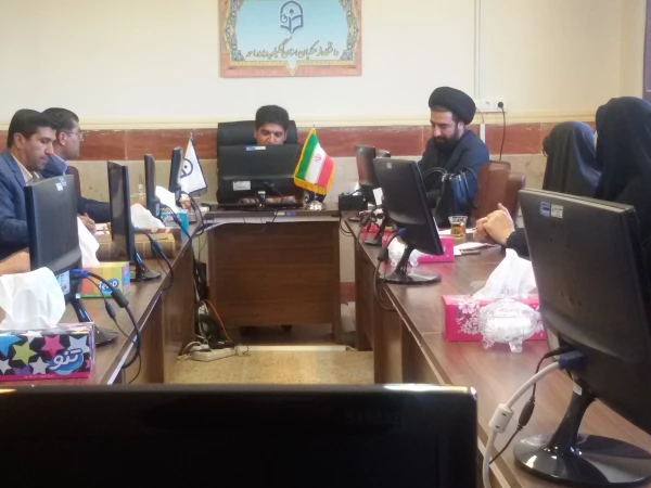 جلسه هماهنگی برای برگزاری طرح نماز و مهدویت (طرح معراج) جهت دانشجویان ورودی سال 94 2