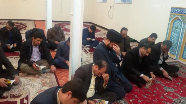 برگزاری مراسم «زیارت عاشورا»در پردیس شهید ایزدپناه یاسوج 5