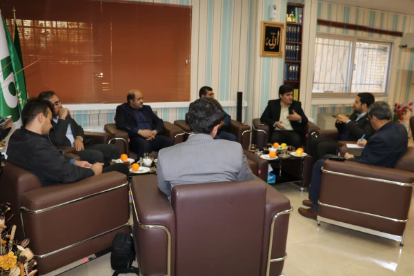 دیدارمدیر امورپردیس های استانی دانشگاه فرهنگیان با مدیرکل صدا و سیمای مرکز استان 3