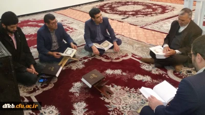 برگزاری جلسه دوشنبه های قرآنی همراه با قرائت و تفسیر قرآن