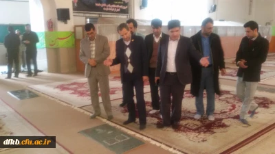 دکتر طاهری نیا معاون محترم توسعه پژوهش دانشگاه فرهنگیان کشور در سفر به یاسوج، گلزار شهدای یاسوج را زیارت کرد.