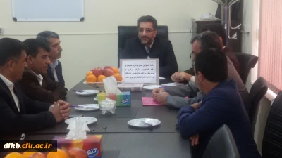 جلسه معاون مدیرکل اداره کل خدمات و رفاه دانشجویی با سرپرستان سراهای دانشجویی دانشگاه فرهنگیان استان کهگیلویه و بویراحمد