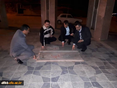 زیارت گلزار شهدای گمنام توسط معاون مدیرکل خدمات و رفاه دانشجویی دانشگاه فرهنگیان