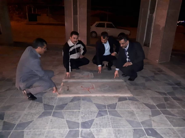 زیارت گلزار شهدای گمنام توسط معاون مدیرکل خدمات و رفاه دانشجویی دانشگاه فرهنگیان 2