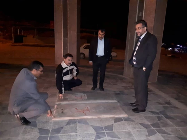 زیارت گلزار شهدای گمنام توسط معاون مدیرکل خدمات و رفاه دانشجویی دانشگاه فرهنگیان 3