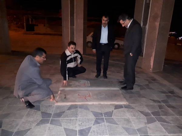 زیارت گلزار شهدای گمنام توسط معاون مدیرکل خدمات و رفاه دانشجویی دانشگاه فرهنگیان 5