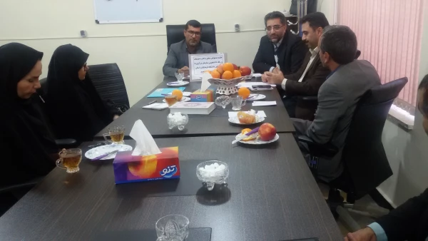 جلسه معاون مدیرکل خدمات و رفاه دانشجویی دانشگاه فرهنگیان کشور با کارکنان پردیس های کوثر و شهید ایزدپناه یاسوج 4