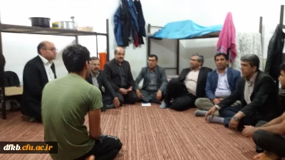 درآستانه گرامی داشت هفته سراهای دانشجویی انجام شد:

بازدید مسئولان و کارشناسان پردیس شهید ایزدپناه از سرای دانشجویی آریوبرزن