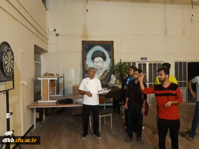 برگزاری مسابقه دارت میان دانشجویان پردیس شهید ایزدپناه