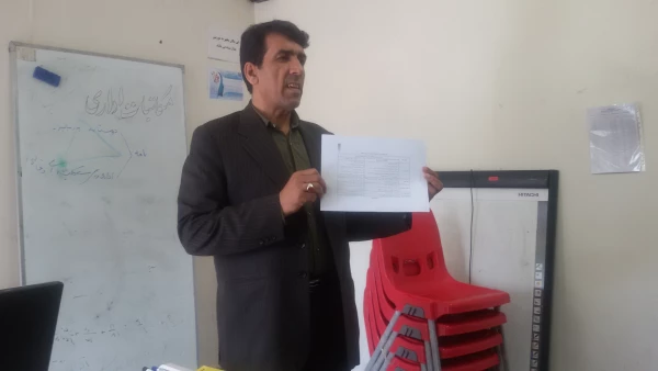 با حضور جمعی از دانشجویان برگزار شد:

سومین جلسه کارگاه مکاتبات اداری مکاتبات 6