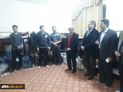 به مناسبت 16 آذر روز دانشجو انجام شد:

بازدید معاون توسعه مالی و پشتیبانی و جمعی از کارکنان پردیس شهید ایزدپناه یاسوج از سراهای دانشجویی 