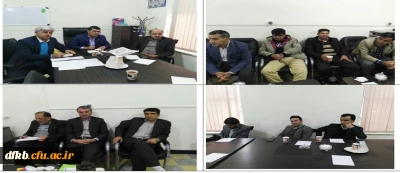 برگزاری جلسه شورای اداری پردیس