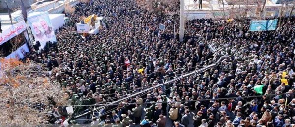 حضور مسئولین، اساتید و کارکنان دانشگاه فرهنگیان در مراسم بزرگداشت سپهبد قاسم سلیمانی 2