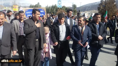  شکوه حضور حماسی:

شرکت دانشگاهیان دانشگاه فرهنگیان استان در راهپیمایی باشکوه 22بهمن1398